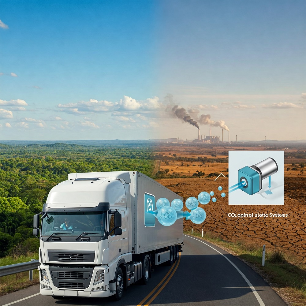UFMG Cria Tecnologia Inovadora para Reduzir Emissões de CO2 em Caminhões emissão dióxido de carbono caminhões