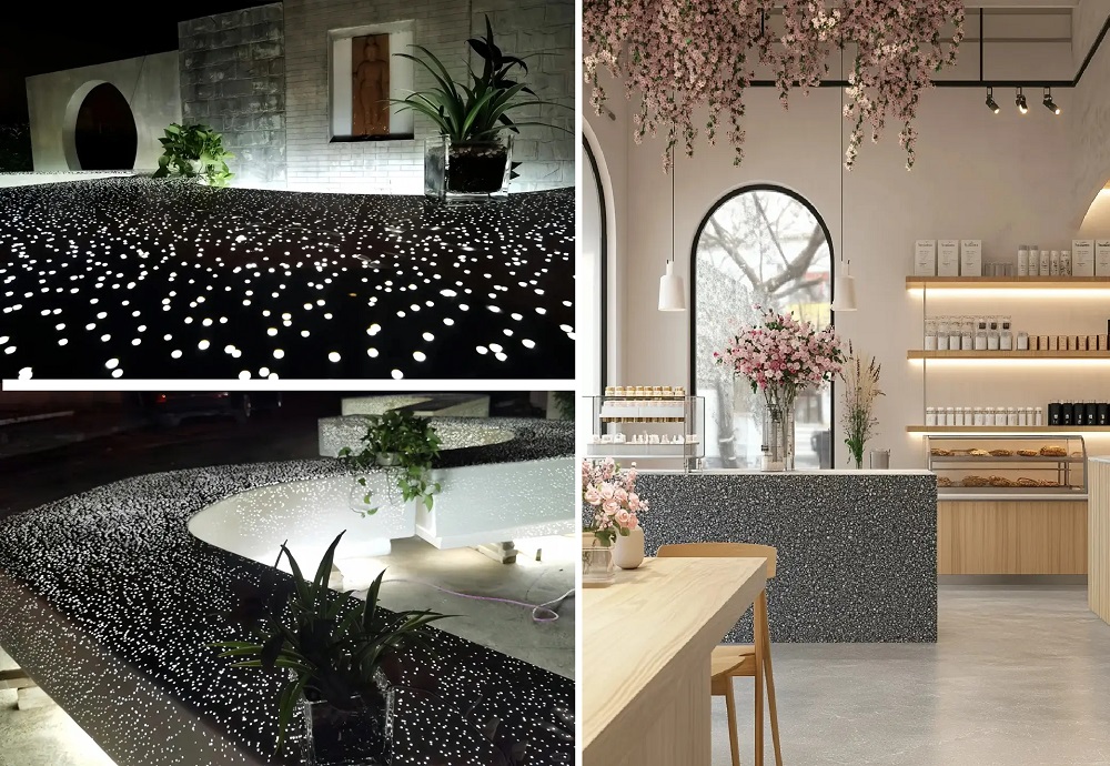 O que é concreto translúcido, como ele é produzido e quais são suas aplicações? concreto translúcido