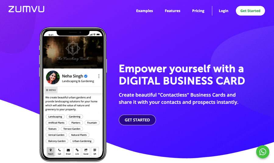 Cartões de Visita Digitais para Profissionais de Engenharia