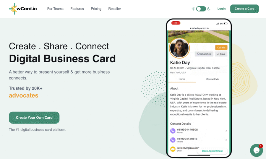 Cartões de Visita Digitais para Profissionais de Engenharia