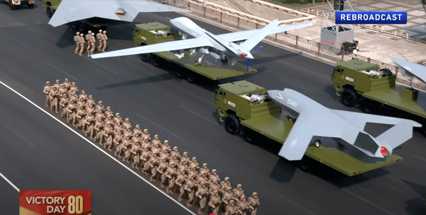 desfile engenharia militar china