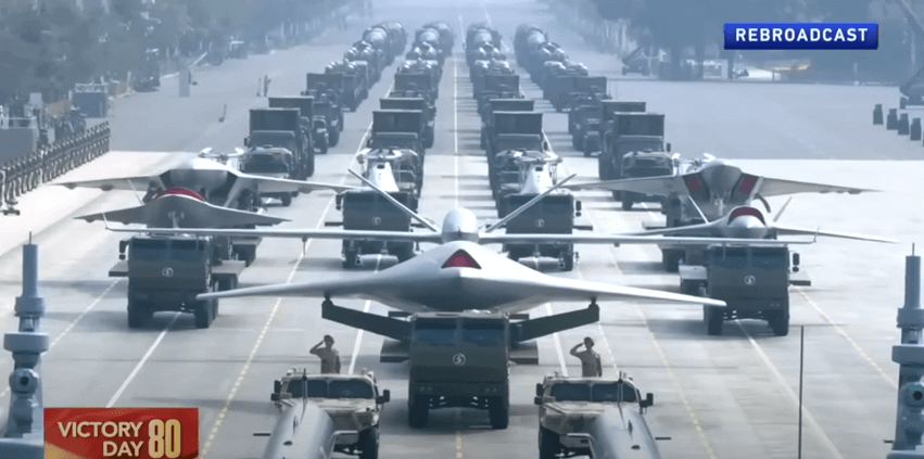 desfile engenharia militar china