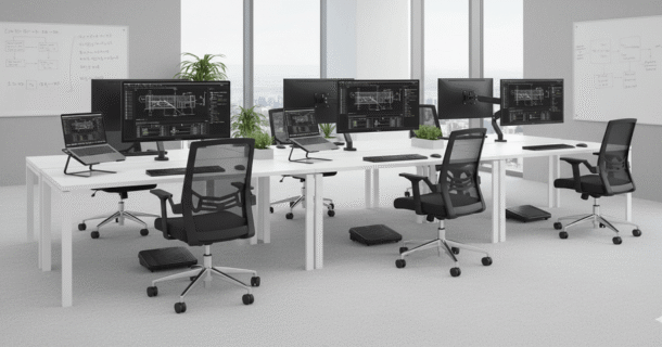 ergonomia escritório de engenharia