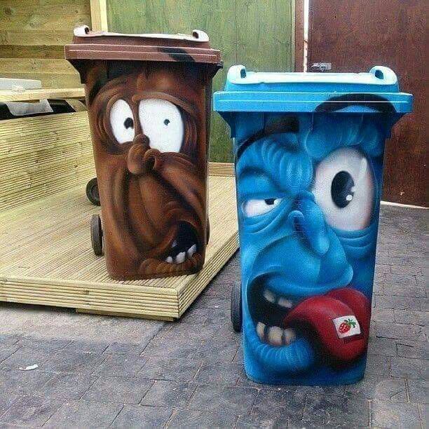Você vai querer tirar foto antes de usar essas lixeiras criativas espalhadas pelo mundo lixeiras criativas design