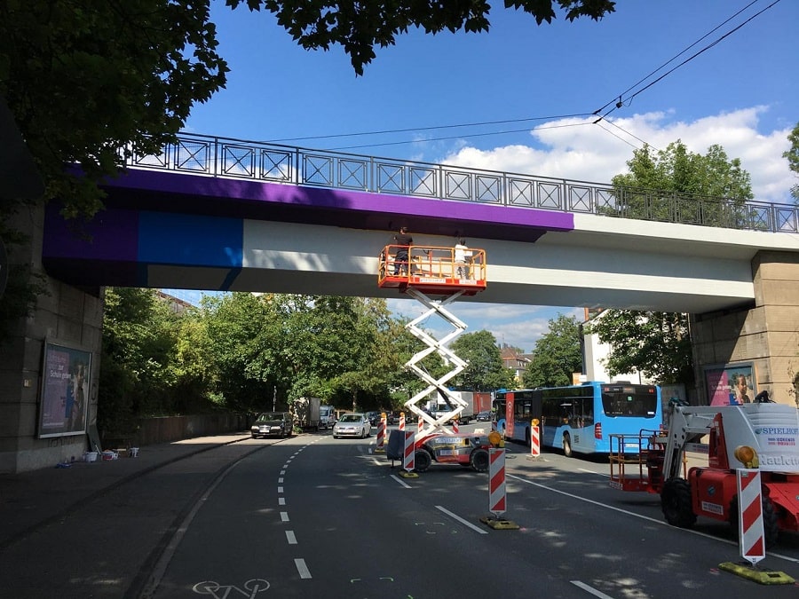 Essa ponte tipo LEGO é tão incrível que ninguém acredita que existe na Alemanha ponte LEGO Alemanha