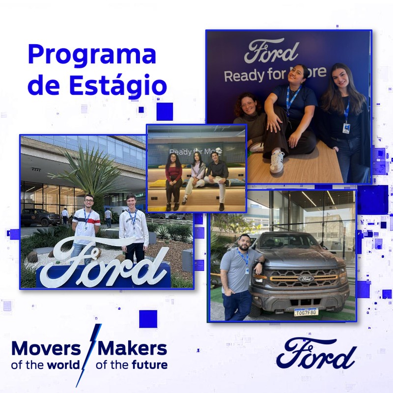 Ford abre 80 vagas de estágio 2026 e pode mudar seu futuro na Engenharia Ford Programa de Estágio 2026