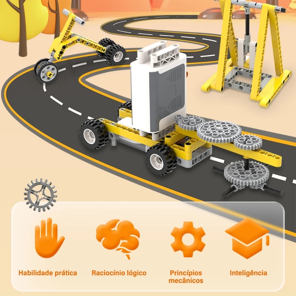 Kits e blocos de montar STEM transformam a brincadeira de criança em base para a Engenharia brinquedos crianças STEM - educacionais