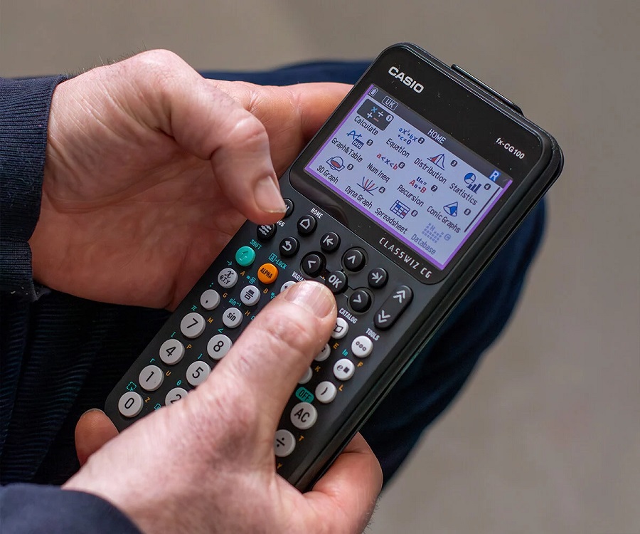 Qual é a diferença entre a calculadora científica padrão e a calculadora gráfica? calculadora científica CASIO