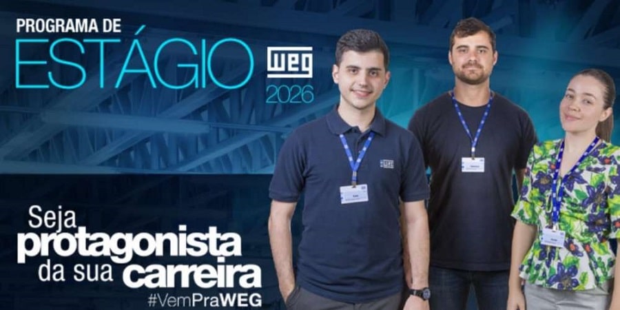 Inscreva-se Já no Estágio WEG 2026! Descubra como Entrar numa das Gigantes da Engenharia Programa de Estágio WEG 2026