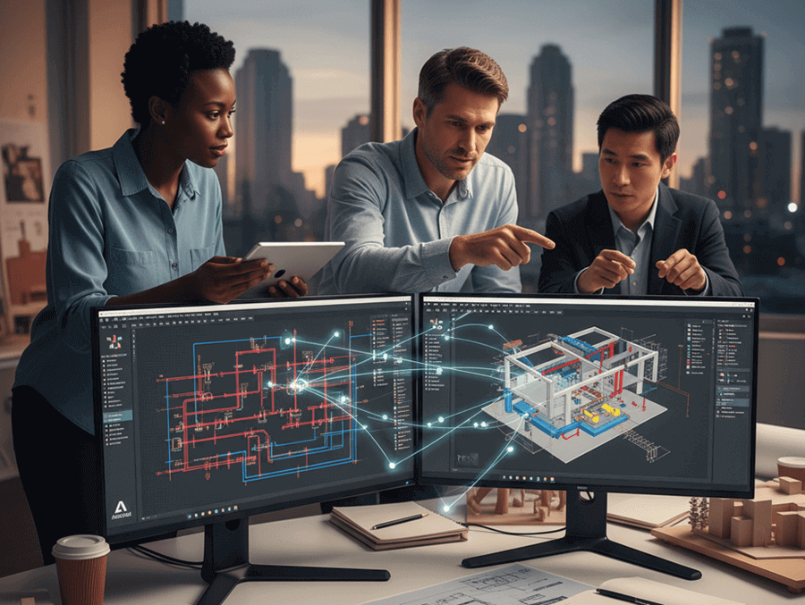 Revit e AutoCAD Juntos? Veja como Integrar BIM e CAD para uma Máxima Eficiência Revit para Arquitetos