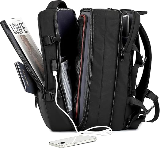 engenheiro montando mochila para férias