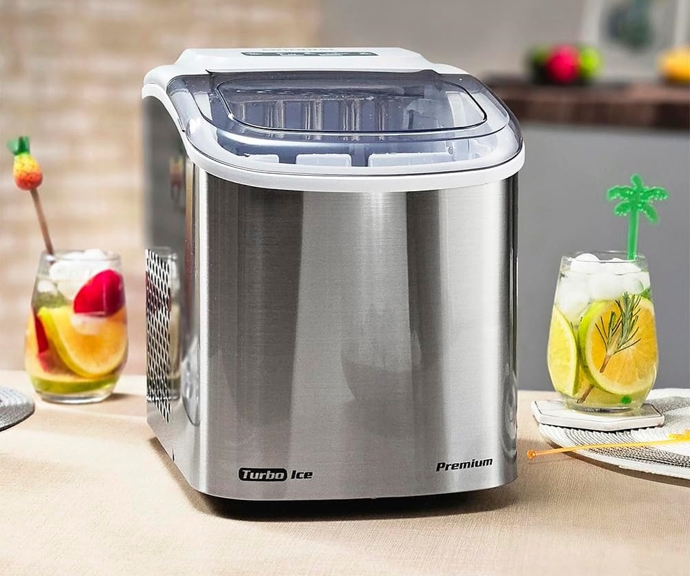 Por que as máquinas de gelo viraram o novo gadget essencial de cozinhas high-tech? máquina de gelo