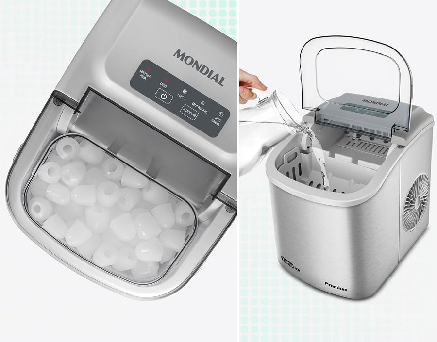 Por que as máquinas de gelo viraram o novo gadget essencial de cozinhas high-tech? máquina de gelo