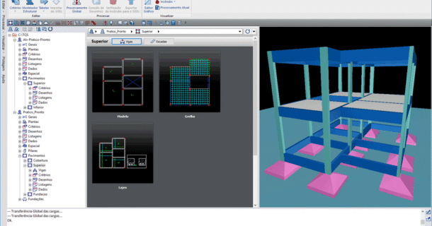 engenharia estrutural projetos software tqs