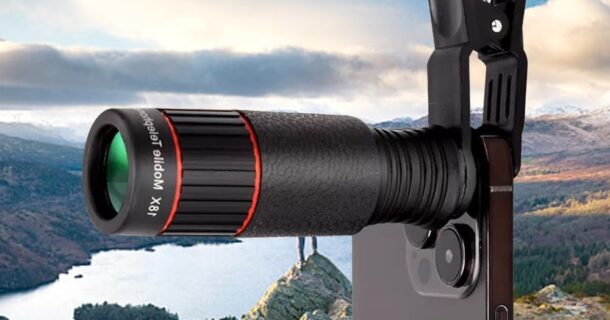 tecnologia de lente teleobjetiva