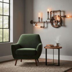 luminárias criativas design com canos de pvc