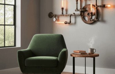 luminárias criativas design com canos de pvc