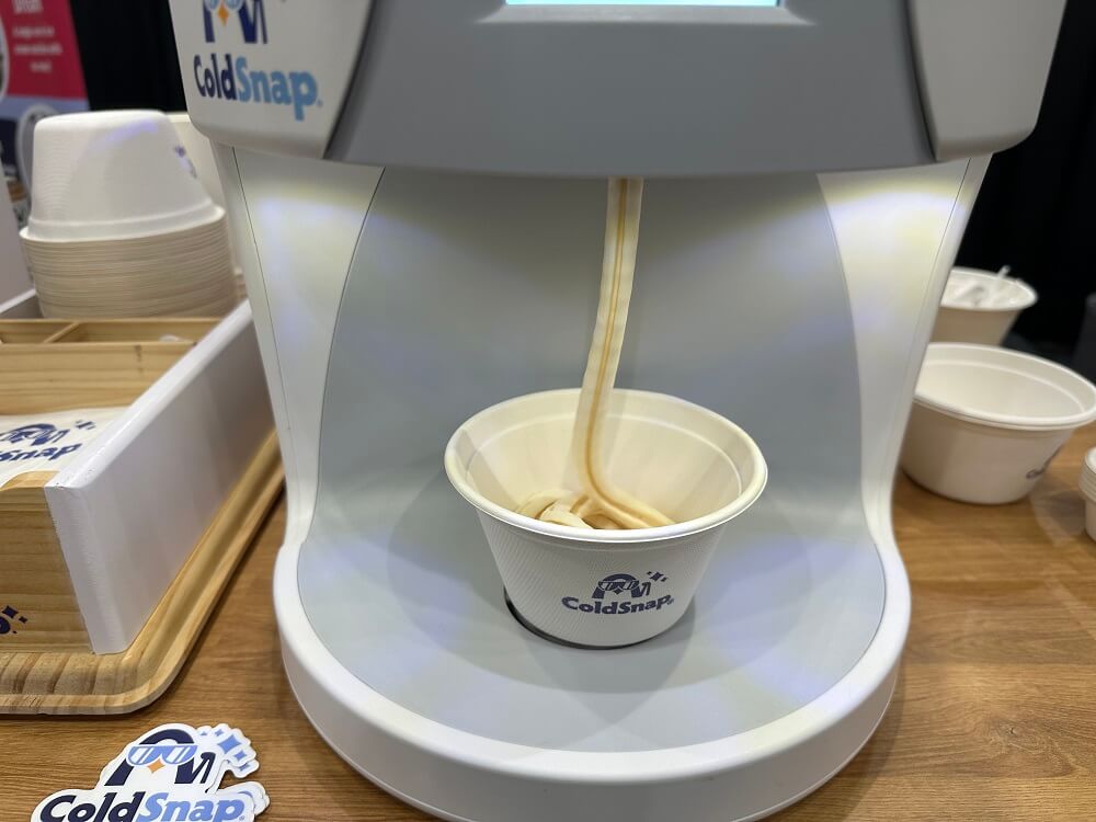 Confira a máquina de sorvete que transformou curiosidade infantil em inovação máquina de sorvete ColdSnap