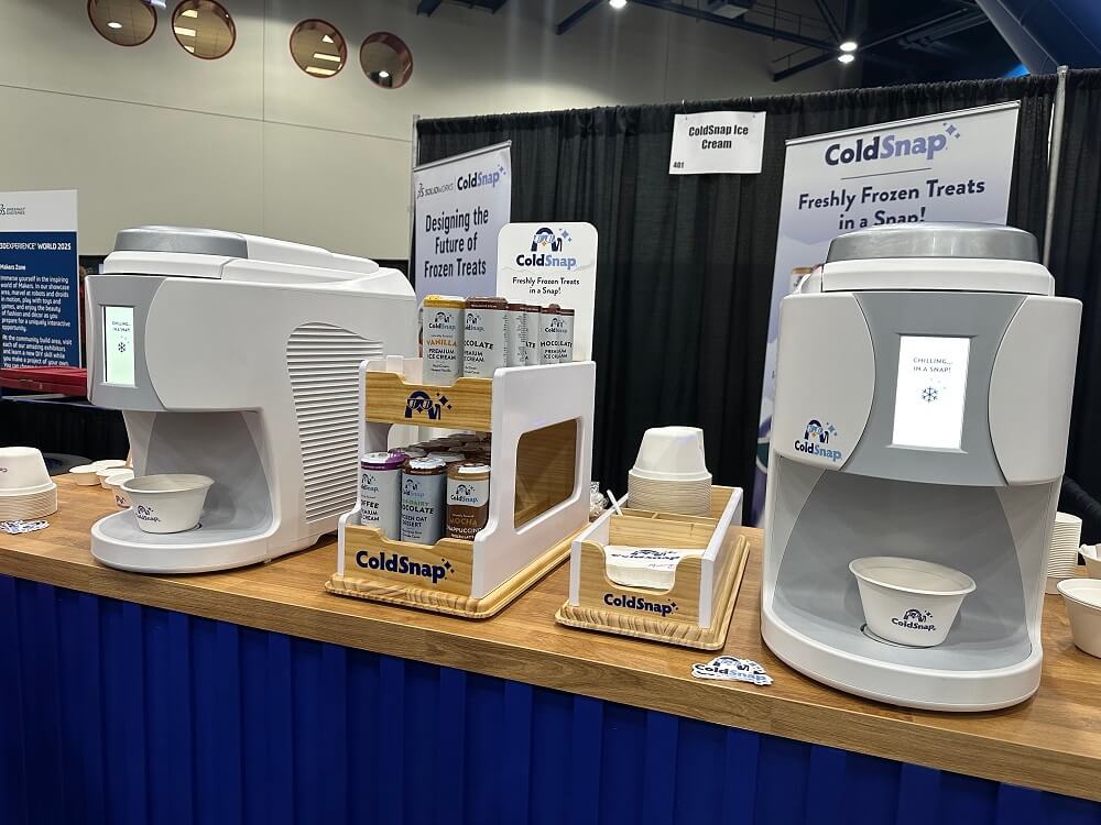 Confira a máquina de sorvete que transformou curiosidade infantil em inovação máquina de sorvete ColdSnap