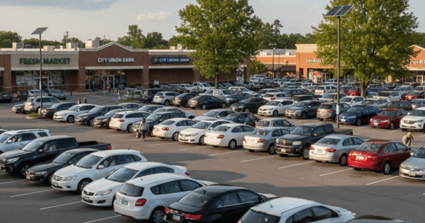 sinalização de estacionamento