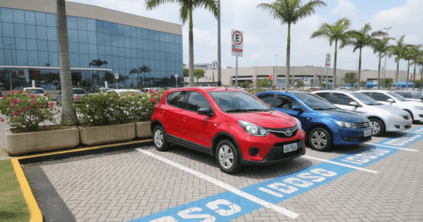 sinalização de estacionamento