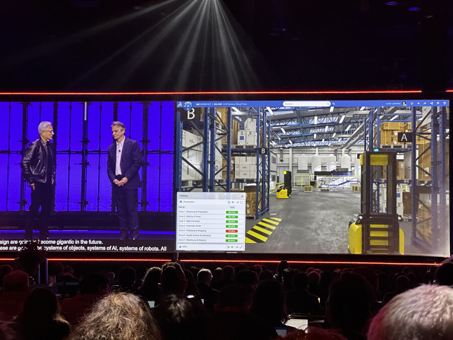 Parceria entre NVIDIA e Dassault Systèmes e a IA do SOLIDWORKS pode revolucionar a Engenharia NVIDIA 3DEXPERIENCE WORLD 2026