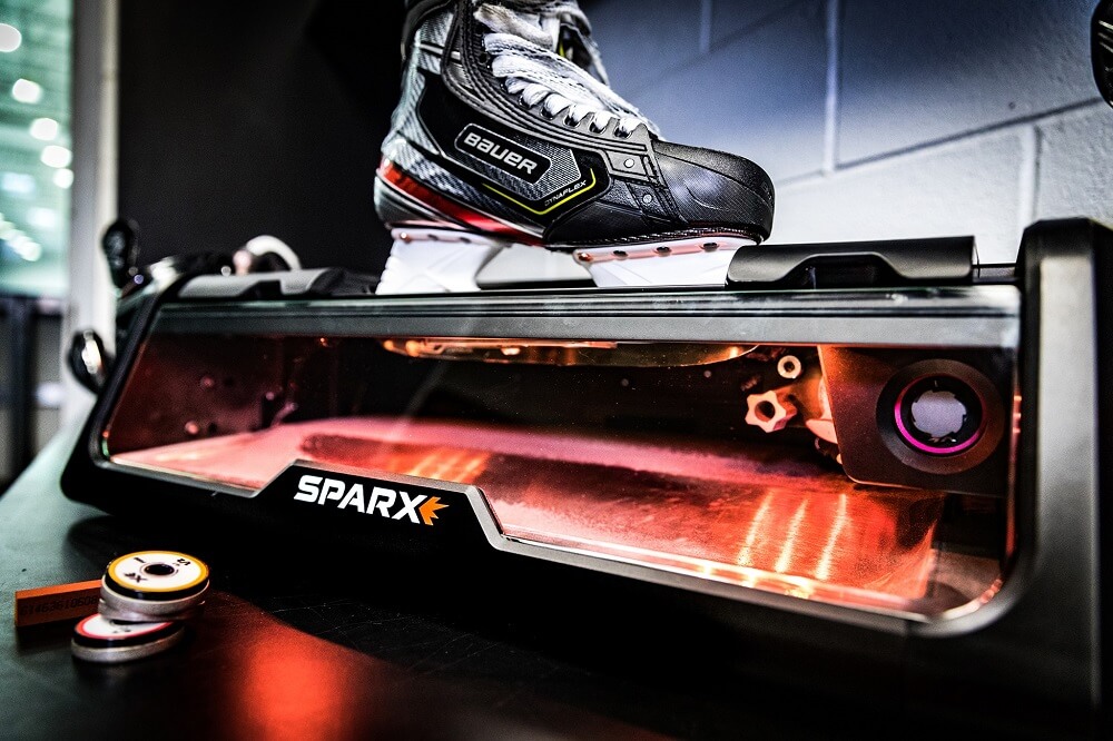 Entenda como a simulação de engenharia criou a afiação de patins mais precisa do mundo afiação de patins sparx-hockey