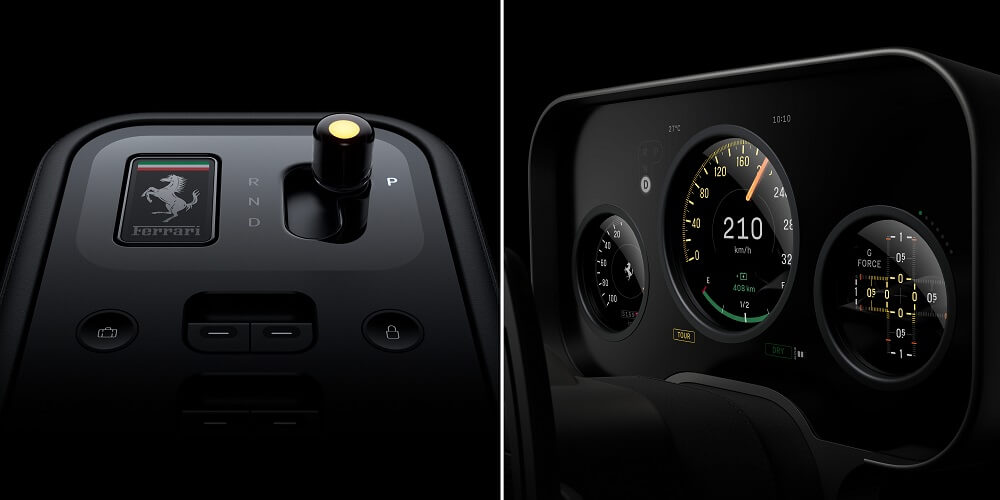 Conheça a engenharia por trás do Ferrari Luce, o 1º elétrico da marca italiana Ferrari Luci