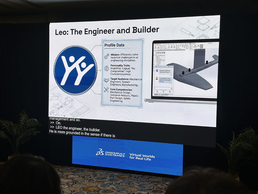Aura, Leo e Marie: Entenda Como a IA deve Mudar o Papel do Engenheiro 3dexperience world 2026