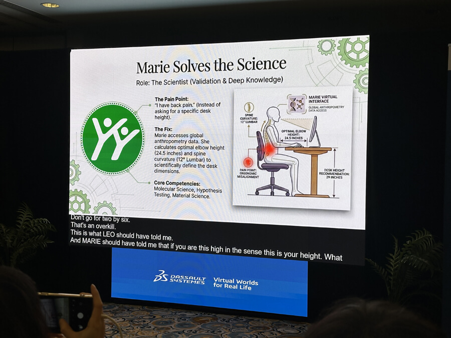 Aura, Leo e Marie: Entenda Como a IA deve Mudar o Papel do Engenheiro 3dexperience world 2026