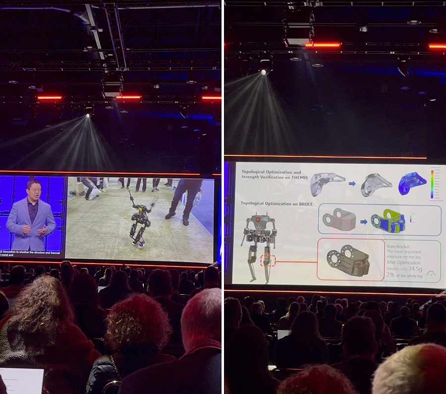 Conheça o robô humanoide que pula e corre graças à IA física e às soluções SOLIDWORKS robô humanoide Westwood Robotics