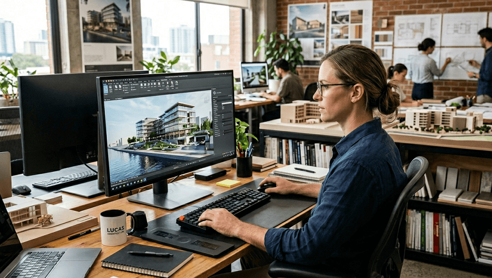 Como a IA está acabando com o render tradicional na Engenharia e Arquitetura? renderização de projetos com ia