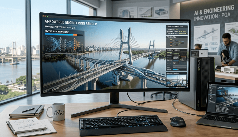 Como a IA está acabando com o render tradicional na Engenharia e Arquitetura? renderização de projetos com ia
