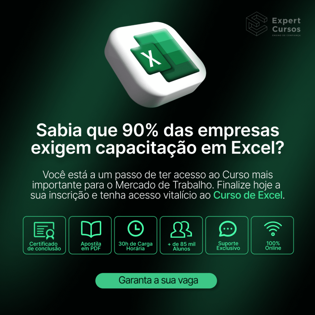 Preciso mesmo aprender Excel? Vale mais a pena estudar em português ou em inglês? curso de excel