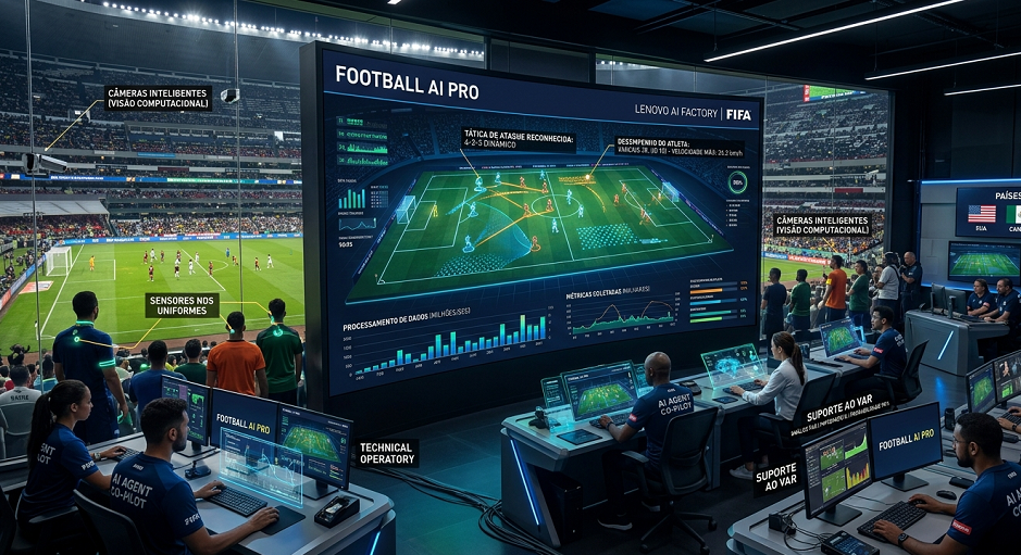 FIFA e Lenovo prometem transformar a Copa de 2026 no maior experimento de Engenharia copa do mundo de 2026 - Fifa e Lenovo