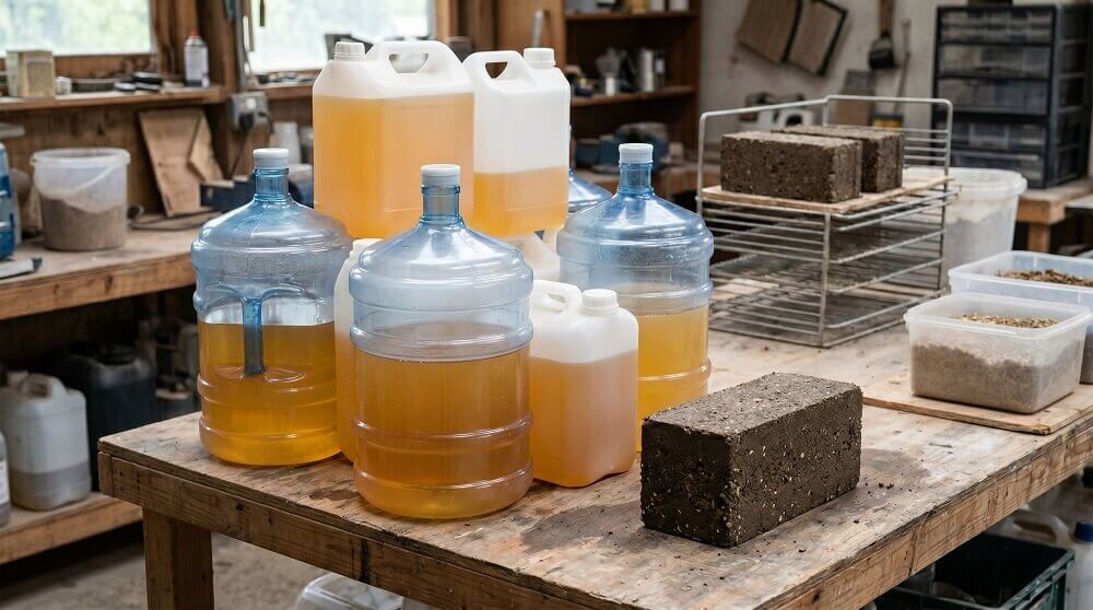 Tijolos feitos com urina poderiam acabar com a poluição da construção civil biotijolos de urina humana