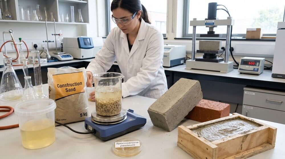 Tijolos feitos com urina poderiam acabar com a poluição da construção civil biotijolos de urina humana