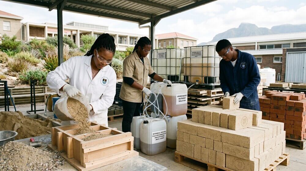 Tijolos feitos com urina poderiam acabar com a poluição da construção civil biotijolos de urina humana