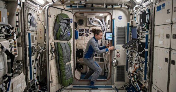 vida dos astronautas no espaço