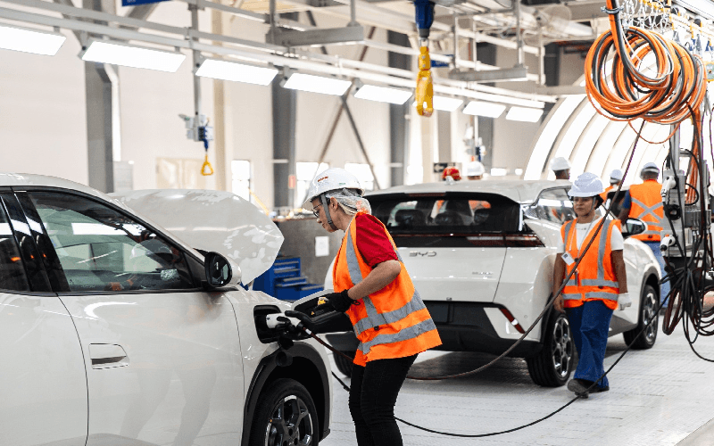 BYD vai operar 24 horas por dia: Camaçari no centro da maior revolução industrial da Bahia byd fabrica camaçari bahia