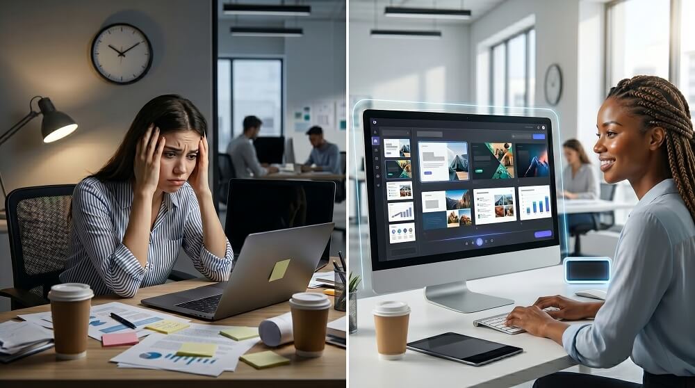6 modelos de IA para substituir o Power Point na criação de apresentações criação de apresentações com IA