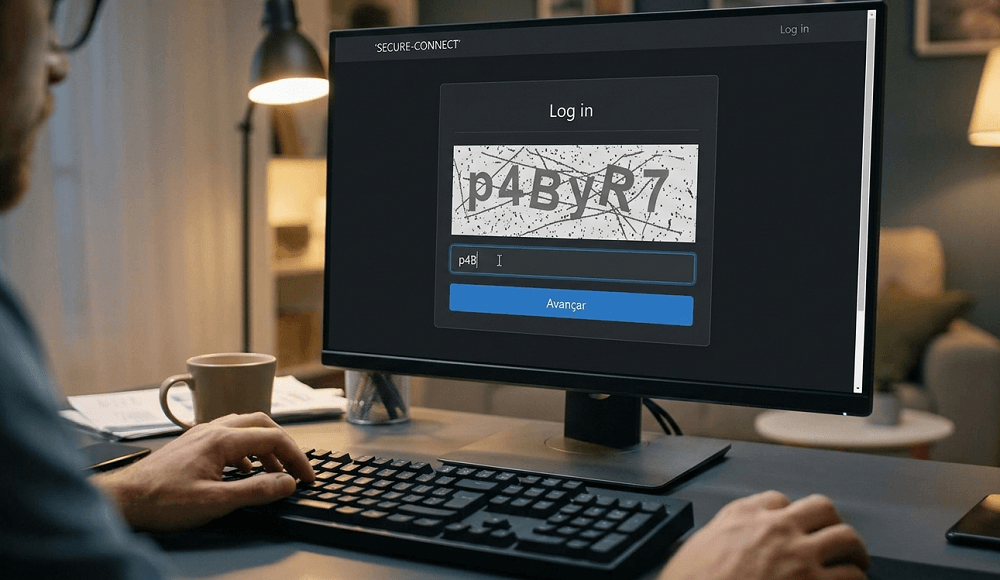 O que é CAPTCHA? Entenda a Tecnologia que Bloqueia Bots e Protege Sites tecnologia CAPTCHA