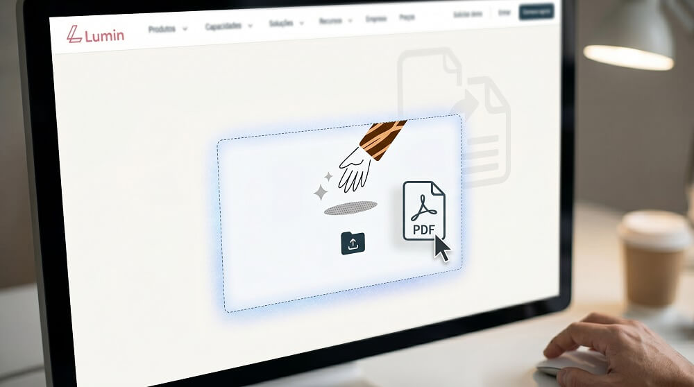 Como juntar PDF e organizar seus documentos de engenharia de forma eficiente Lumin PDF - Ferramenta para Juntar PDFs