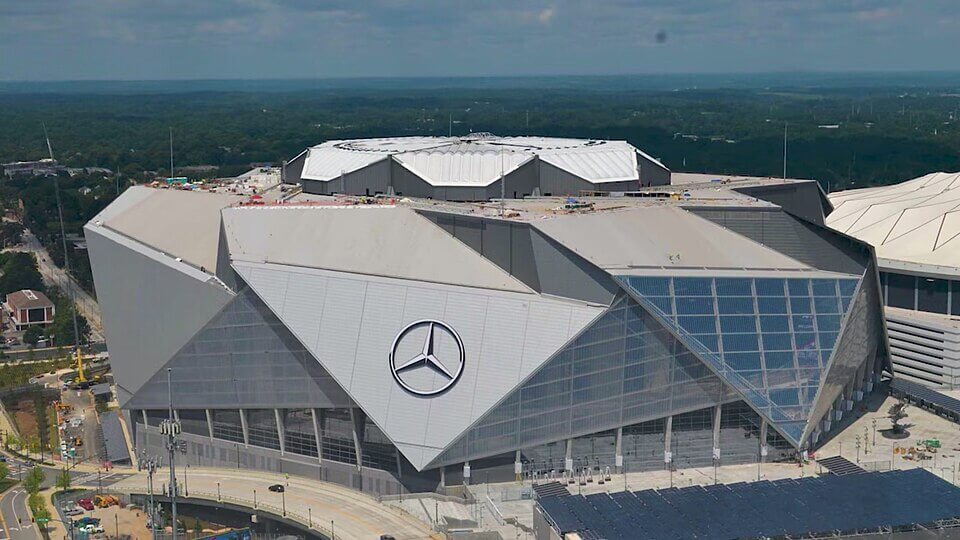 Engenharia "Estrela Gigante" da Mercedes ganha destaque na Copa do Mundo 2026 Mercedes-Benz Stadium