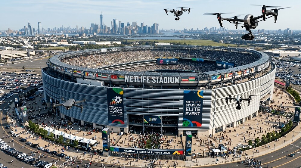 EUA investe US$ 115 milhões em tecnologia antidrone para proteger a Copa 2026 tecnologia antidrone copa do mundo de 2026
