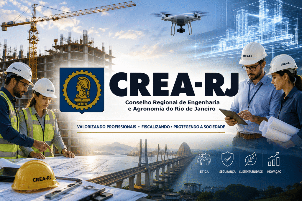 CREA-RJ 2026: profissionais definirão as lideranças que conduzirão a Engenharia brasileira pelos próximos três anos CREA-RJ 2026: profissionais definirão as lideranças que conduzirão a Engenharia brasileira pelos próximos três anos