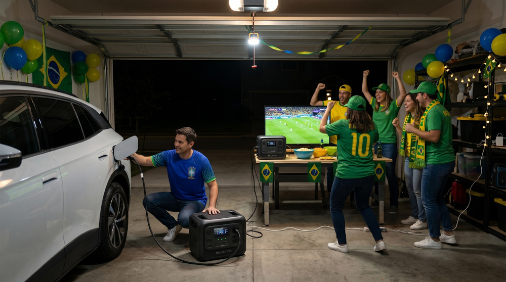 Apagão na Copa do Mundo? O truque de engenharia para não ficar sem TV ou smartphone no momento dos jogos estação de energia portátil