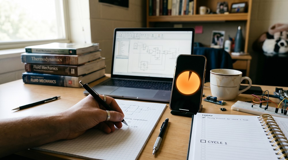 Você estuda engenharia e vive sem tempo? A Técnica Pomodoro pode te ajudar técnica pomodoro