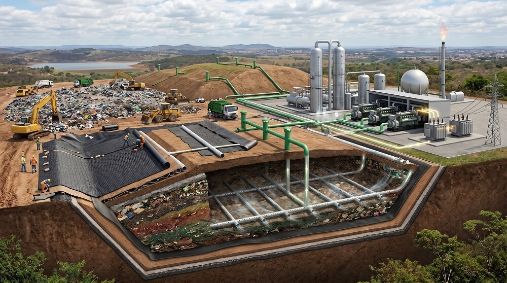 Entenda qual o potencial energético dos resíduos do biogás de aterros sanitários biogás de aterros sanitários