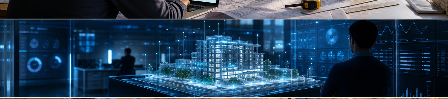 BIM pós-obra: IA e gêmeos digitais ampliam gestão de ativos BIM pós-obra em contexto editorial do Engenharia 360 - imagem interna 3